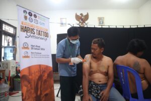 BMH dan Mitra Gelar Hapus Tato Massal di Kota Semarang
